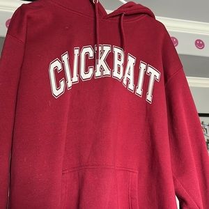 Clickbait hoodie